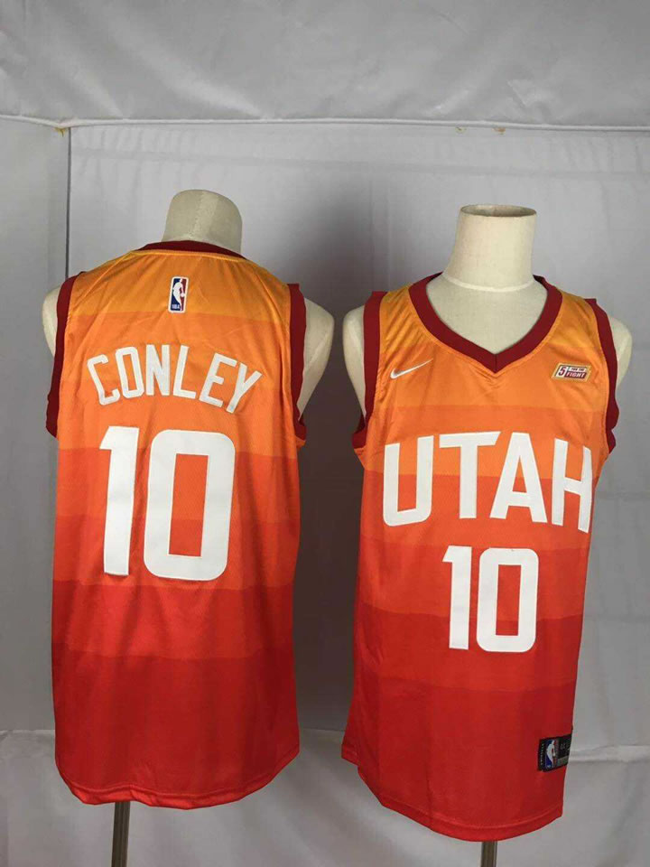 Jazz 10 Mike Conley Orange City Edition Nike Swingman Jersey,We sell and wholesale Jazz 10 Mike Conley Orange City Edition Nike Swingman Jersey on line form chian!